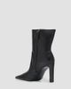 Schutz Women's Ulla 90MM Leather Booties - 4