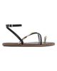 Schutz Women's Valeria Leather Sandals - 1