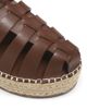 Schutz Women's Valerie 45MM Leather & Raffia Flatform Mules - 5