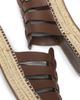 Schutz Women's Valerie 45MM Leather & Raffia Flatform Mules - 6