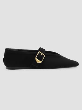 Schutz Women's Vick Suede Ballerina Flats