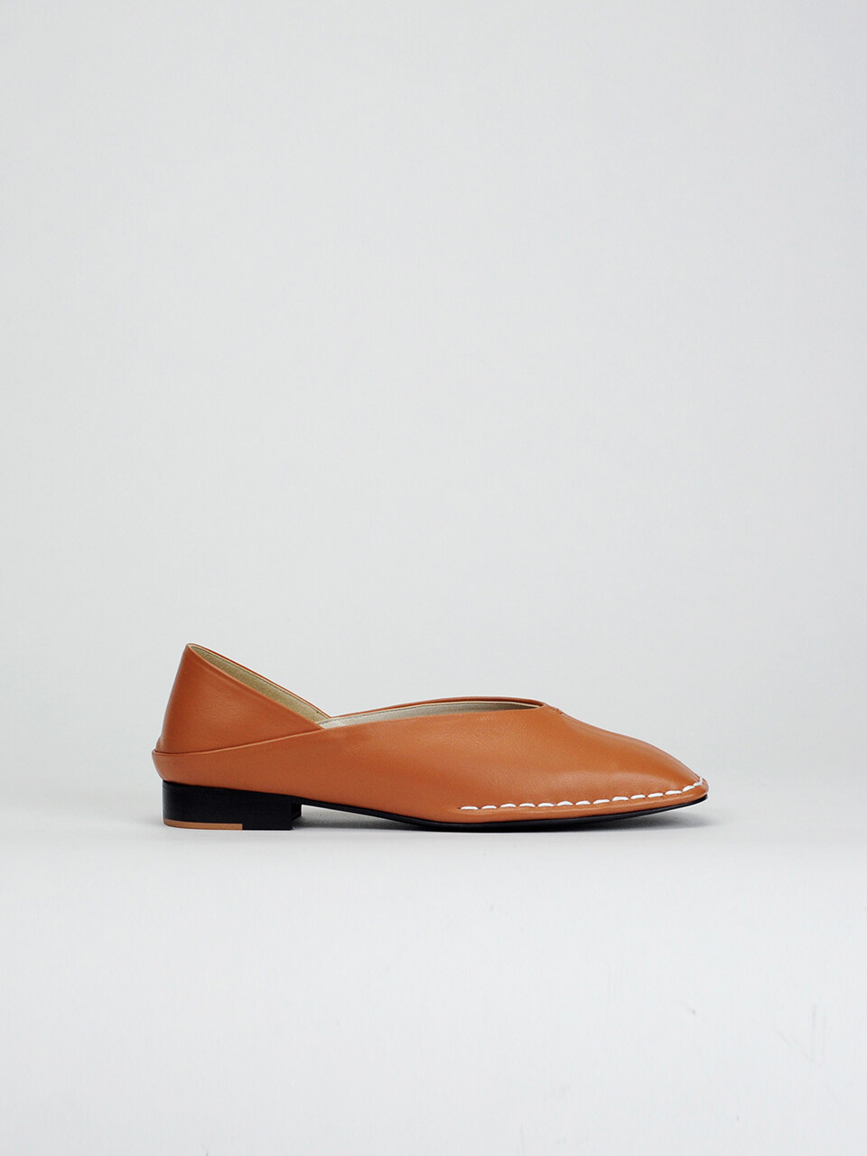SCOMBER Nika Flat Shoes - Camel