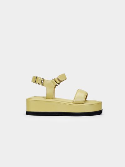SCOMBER Raesol Platform Sandal_Mustard