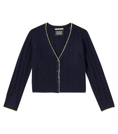 Scotch & Soda Kids Scotch & Soda Kids Cable-knit cardigan