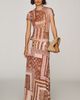 Scotch & Soda Printed Midi Skirt - 1