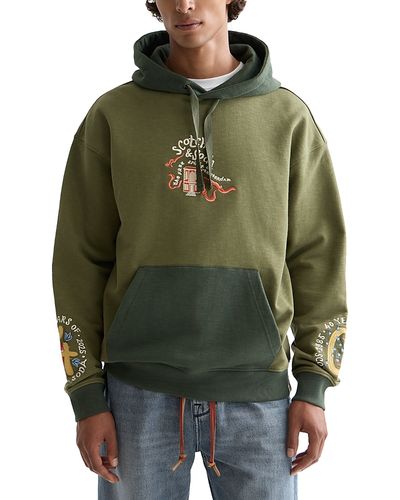 Scotch & Soda Scotch & Soda 40th Anniversary Color Block Hoodie