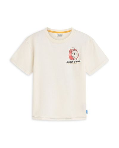 Scotch & Soda Scotch & Soda Boys' Front and Back Artwork Tee