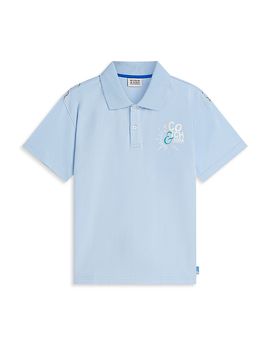 Scotch & Soda Scotch & Soda Boys' Placement Printed Polo
