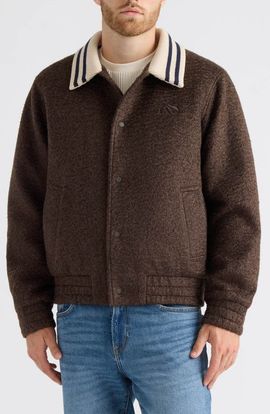 Scotch & Soda Scotch & Soda Cambie Boucl9 Varsity Jacket