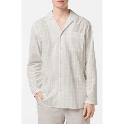 Scotch & Soda Scotch & Soda Classic Fit Cotton Voile Button-Up Shirt