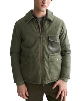 Scotch & Soda Scotch & Soda Cotton Canvas Pocket Worker Jacket