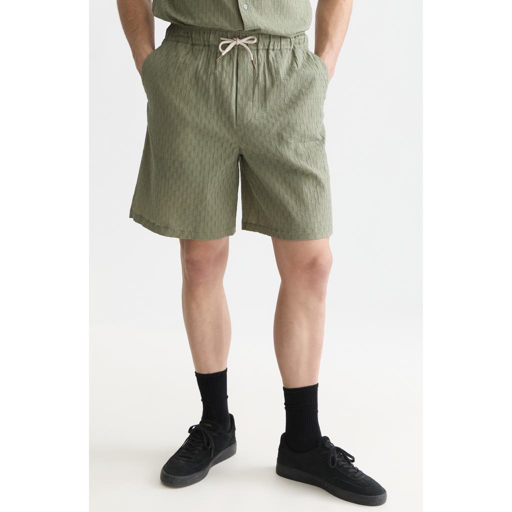 Scotch & Soda Scotch & Soda Drawstring Seersucker Shorts
