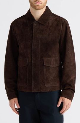 Scotch & Soda Scotch & Soda Elijah Leather Aviator Jacket