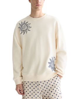 Scotch & Soda Scotch & Soda Embroidered Relaxed Fit Sweatshirt
