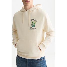 Scotch & Soda Scotch & Soda Graphic Cotton Hoodie