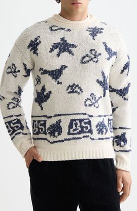 Scotch & Soda Scotch & Soda Jacquard Crewneck Sweater