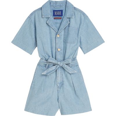 Scotch & Soda Scotch & Soda Kids' Chambray Romper