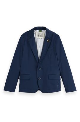 Scotch & Soda Scotch & Soda Kids' Classic Cotton Twill Blazer