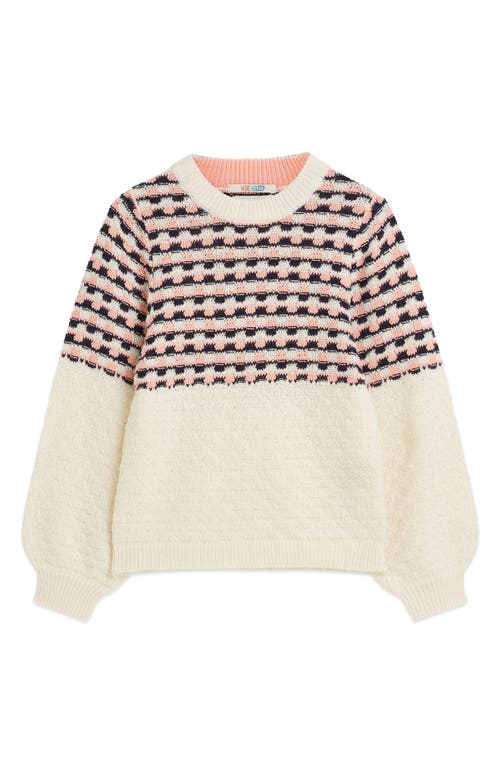 Scotch & Soda Scotch & Soda Kids' Color Block Crewneck Pullover