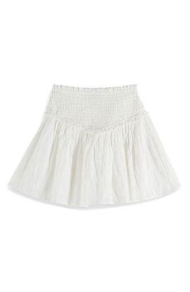 Scotch & Soda Scotch & Soda Kids' Cotton Gauze Smocked Waist Skirt