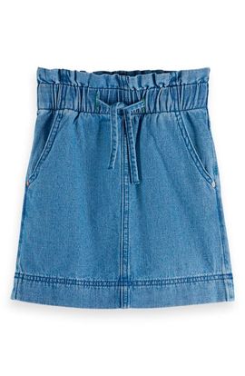 Scotch & Soda Scotch & Soda Kids' Paperbag Waist Denim Skirt