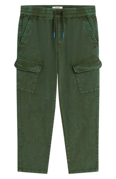 Scotch & Soda Scotch & Soda Kids' Peached Cotton Cargo Pants