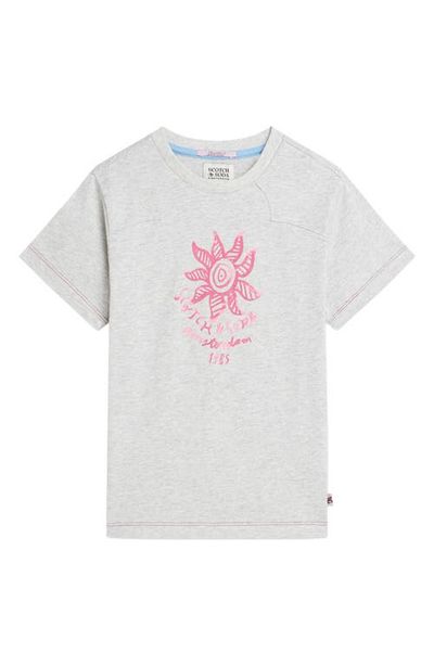 Scotch & Soda Scotch & Soda Kids' Relaxed Fit Organic Cotton Graphic T-Shirt