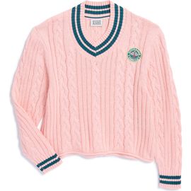 Scotch & Soda Scotch & Soda Kids' Tennis Group Cable Knit Sweater