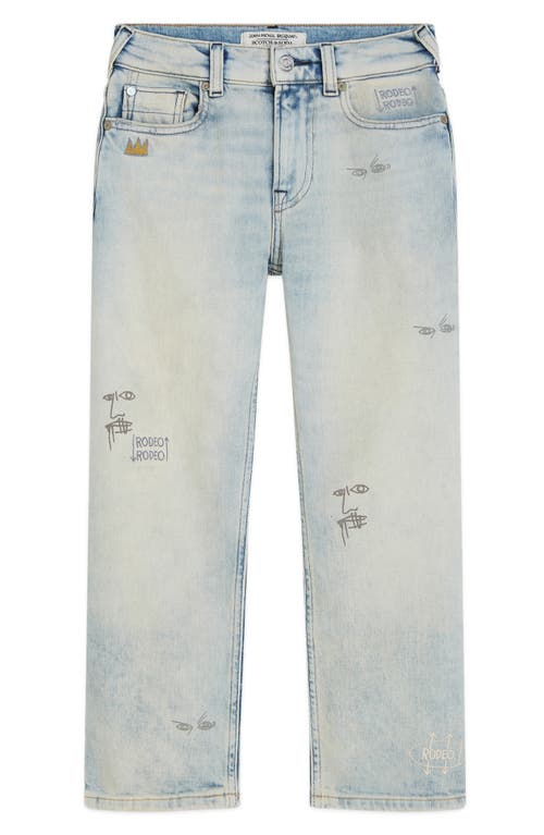Scotch & Soda Scotch & Soda Kids' x Basquiat The Pitch Loose Jeans