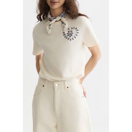 Scotch & Soda Scotch & Soda Logo Graphic Cotton T-Shirt