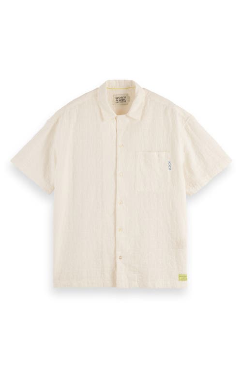Scotch & Soda Scotch & Soda Macys Cross-Stitch Camp Shirt