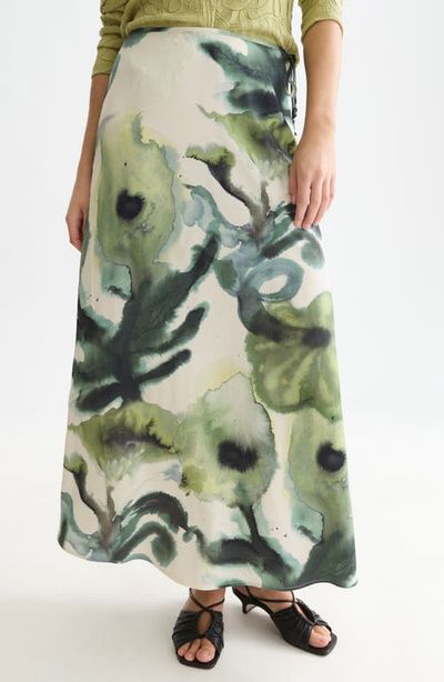 Scotch & Soda Scotch & Soda Print Ankle Length Skirt