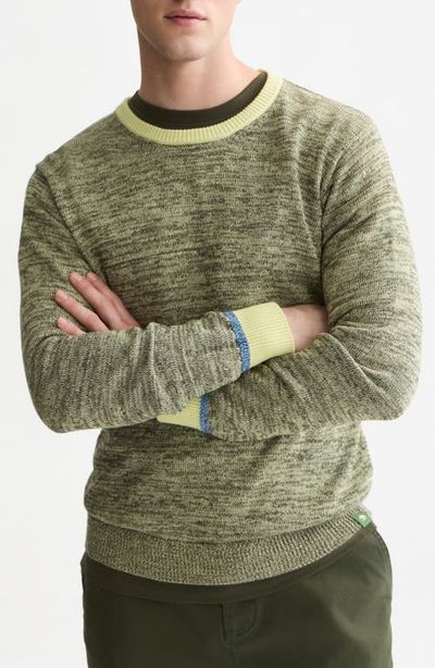 Scotch & Soda Scotch & Soda Regular Fit Melange Cotton Pullover
