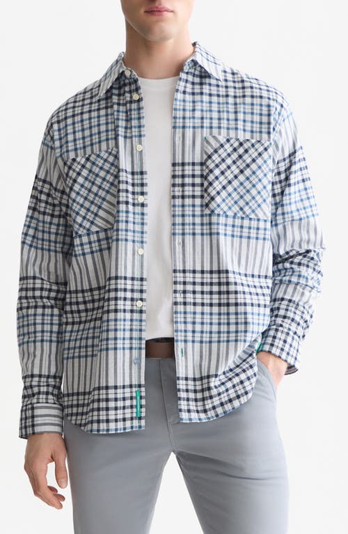 Scotch & Soda Scotch & Soda Relaxed Fit Checked Flannel Shirt