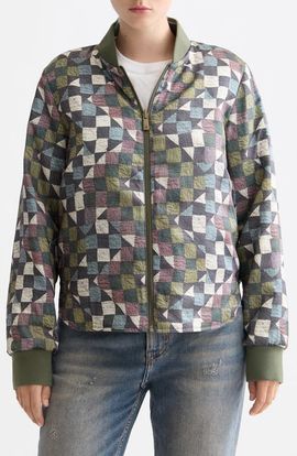 Scotch & Soda Scotch & Soda Reversible Quilted Bomber Jacket