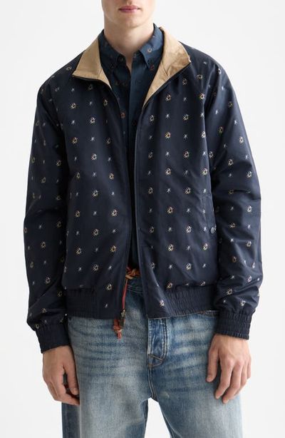 Scotch & Soda Scotch & Soda Reversible Water Repellent Cotton Jacket