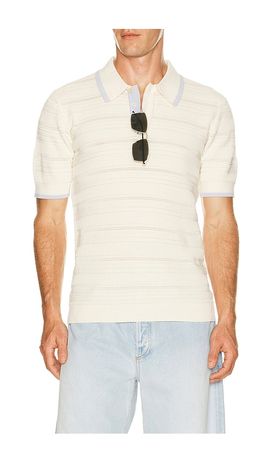Scotch & Soda Scotch & Soda Structured Knitted Regular Fit Polo