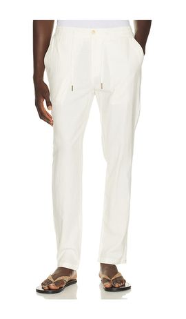 Scotch & Soda Scotch & Soda Warren Cotton Linen Twill Jogger