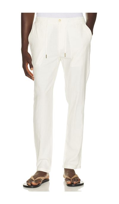 Scotch & Soda Scotch & Soda Warren Cotton Linen Twill Jogger