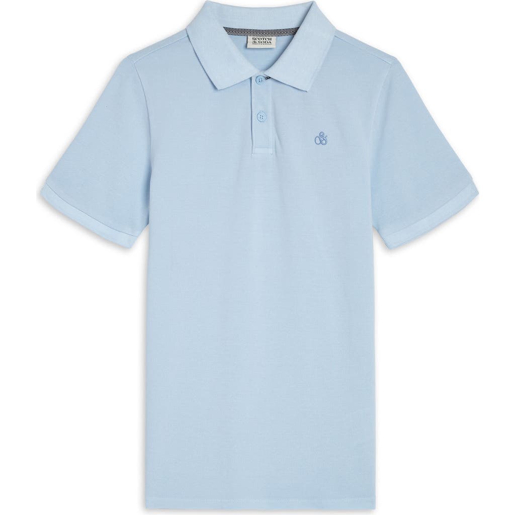 Scotch & Soda Scotch & Soda Washed Cotton Piqué Polo