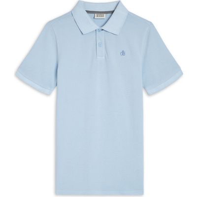 Scotch & Soda Scotch & Soda Washed Cotton Piqué Polo