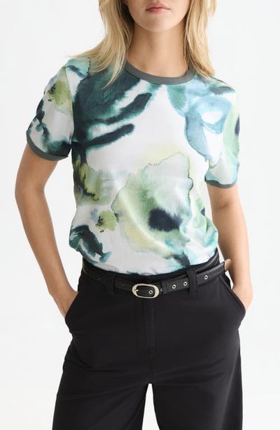Scotch & Soda Scotch & Soda Watercolour Flower T-shirt