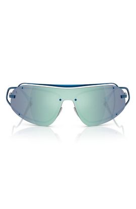Scuderia Ferrari Scuderia Ferrari 32mm Small Mirrored Rectangular Sunglasses