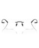 Scuderia Ferrari Scuderia Ferrari 55mm Rimless Pillow Optical Glasses - 1