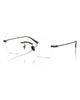 Scuderia Ferrari Scuderia Ferrari 55mm Rimless Pillow Optical Glasses - 2