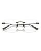 Scuderia Ferrari Scuderia Ferrari 55mm Rimless Pillow Optical Glasses - 5