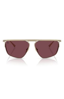 Scuderia Ferrari Scuderia Ferrari 59mm Irregular Sunglasses