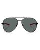Scuderia Ferrari Scuderia Ferrari 60mm Polarized Pilot Sunglasses - 1