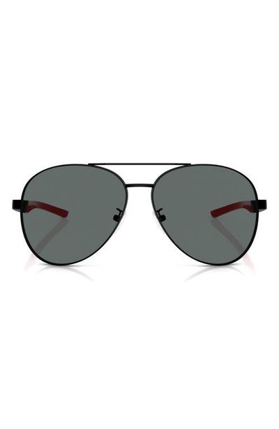 Scuderia Ferrari Scuderia Ferrari 60mm Polarized Pilot Sunglasses