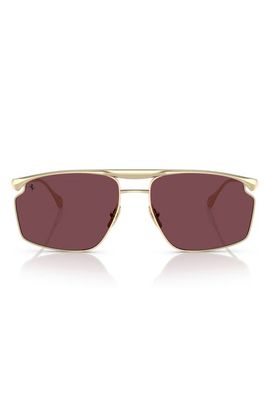 Scuderia Ferrari Scuderia Ferrari 61mm Irregular Sunglasses